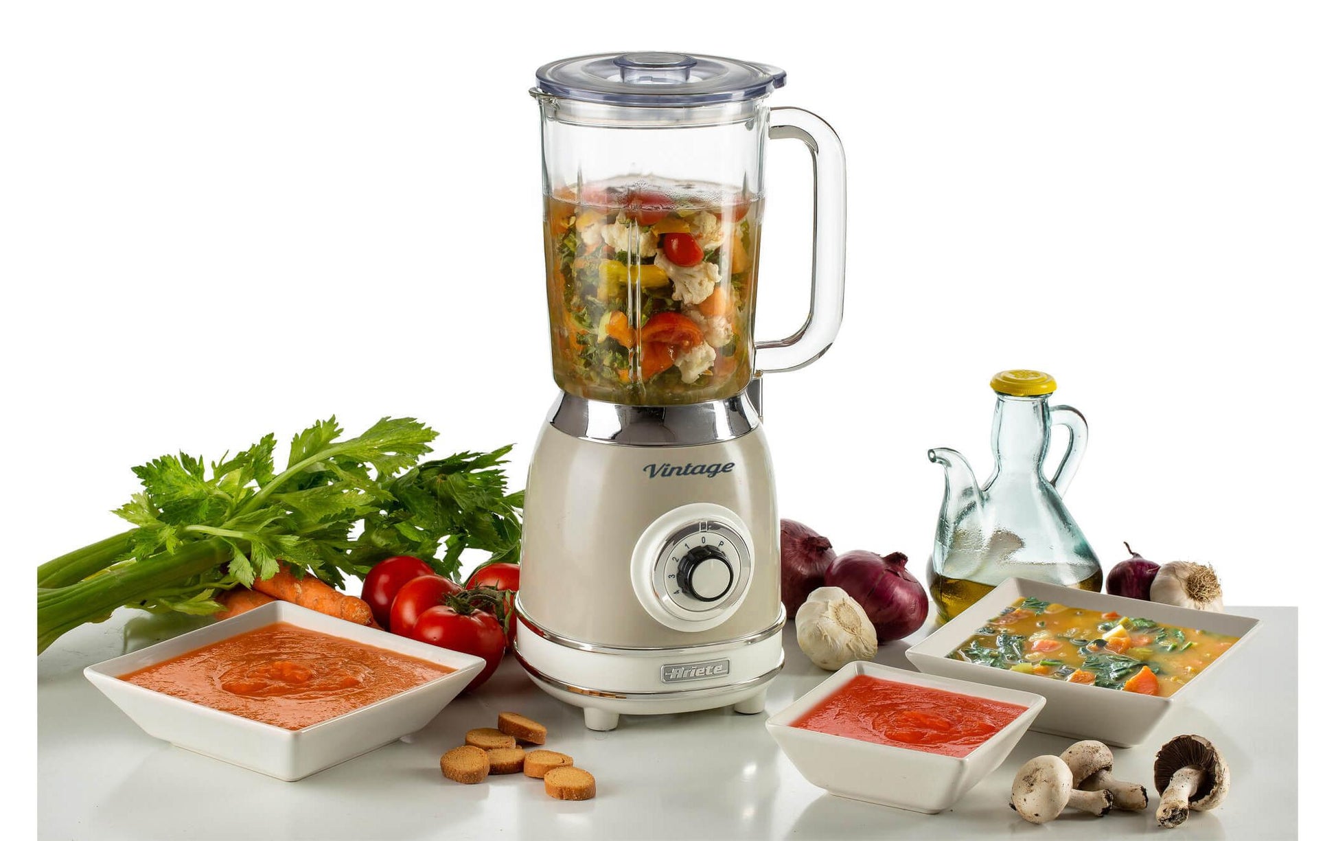 Standmixer Vintage Beige - MEGART