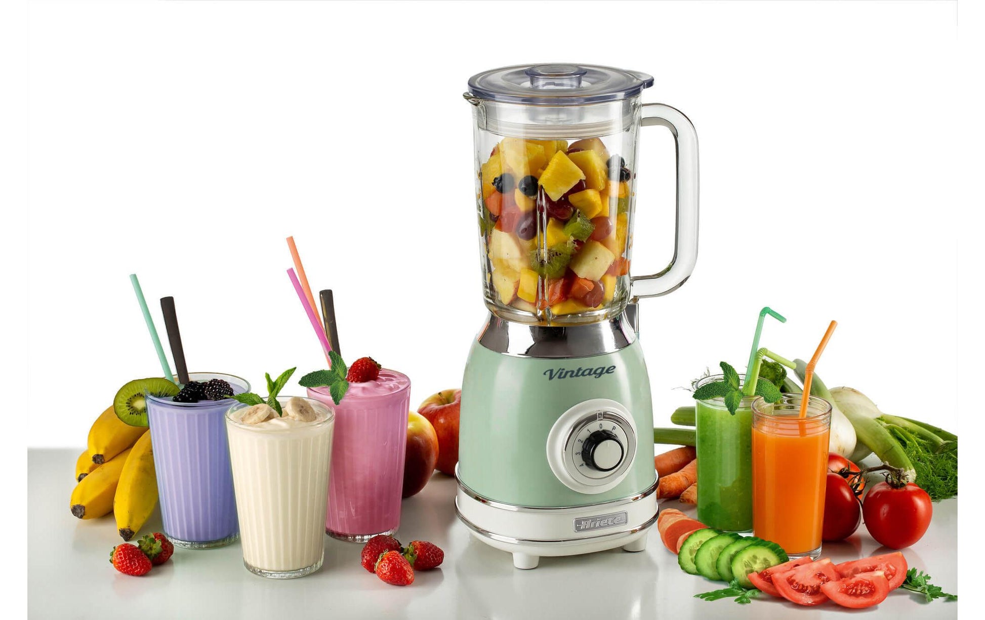 Standmixer Vintage Grün - MEGART