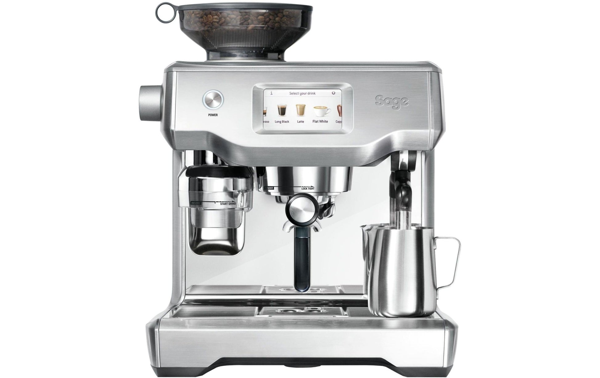 Siebträgermaschine Oracle Touch Silber - MEGART