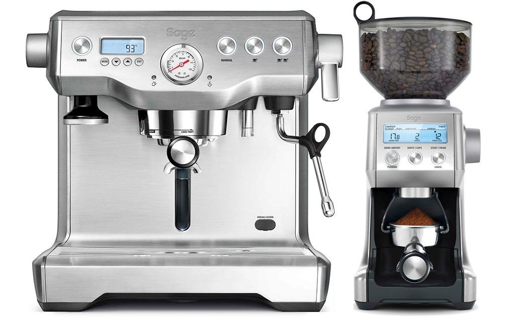 Siebträgermaschine Dynamic Duo Silber - MEGART