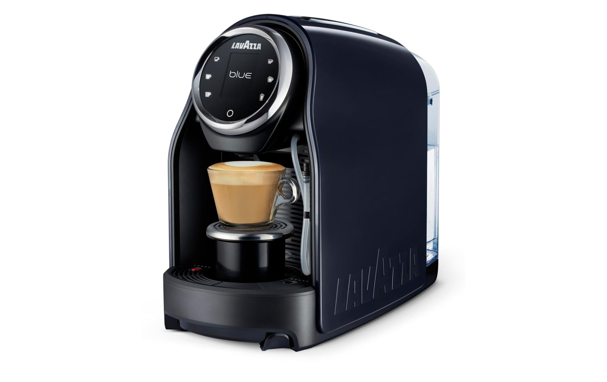 Kapselmaschine Classy & Milk Blau/Schwarz - MEGART