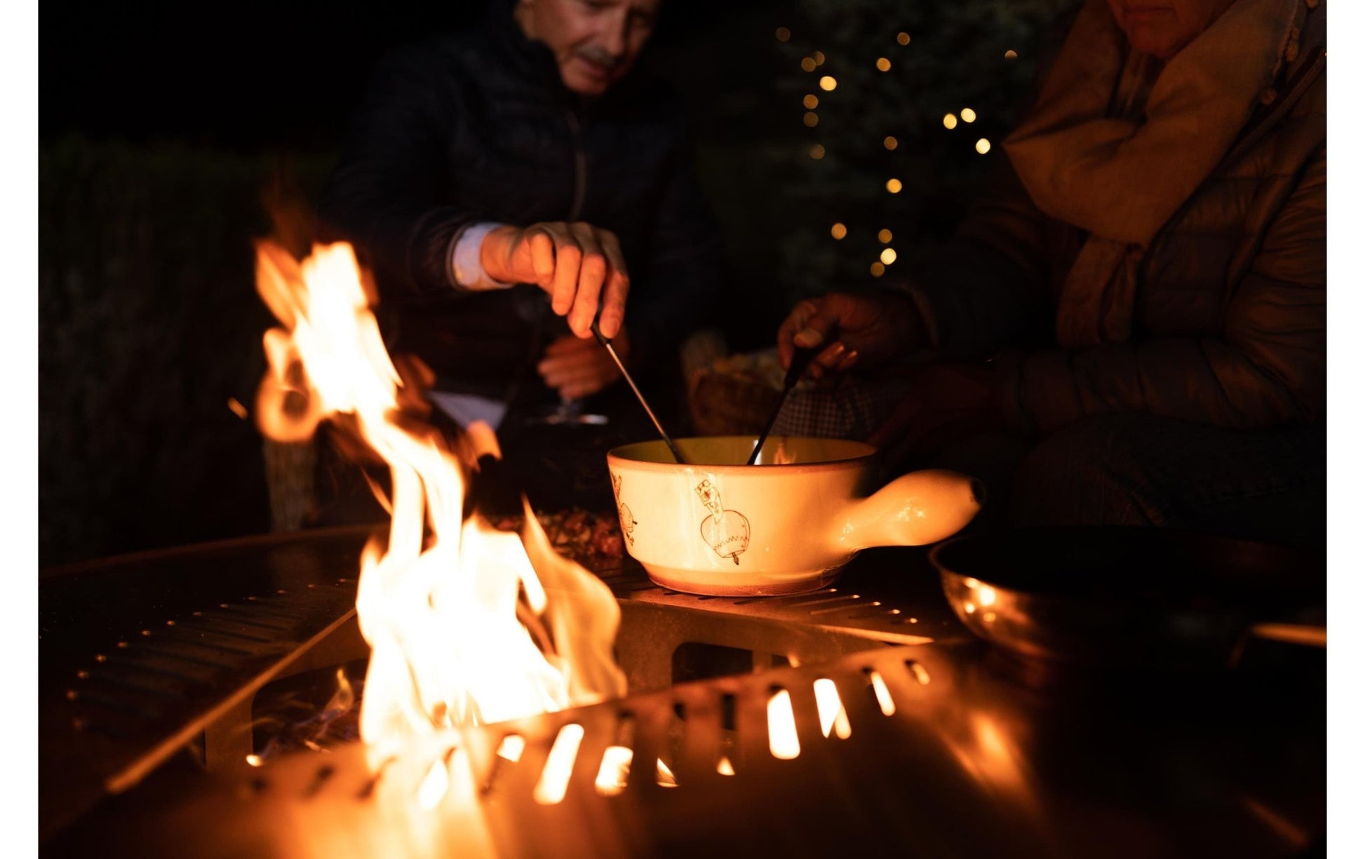 FEU DU JARDIN Feuerstelle Tria, Ø 98 cm, Schwarz - MEGART