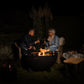 FEU DU JARDIN Feuerstelle Tria, Ø 98 cm, Schwarz - MEGART