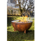 FEU DU JARDIN Feuerstelle Tria, Ø 98 cm, Rost - MEGART