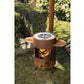 FEU DU JARDIN Fondue - und Outdoor Ofen, Rost - MEGART