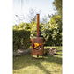 FEU DU JARDIN Fondue - und Outdoor Ofen, Rost - MEGART