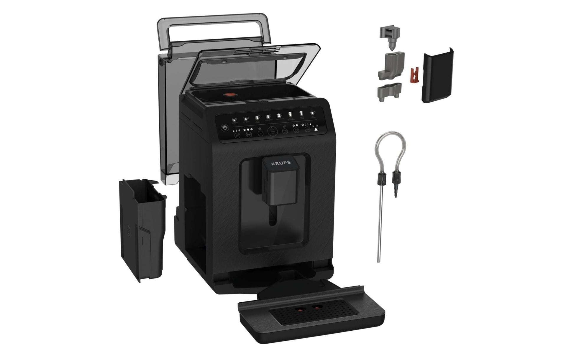 Kaffeevollautomat Evidence Eco - Design EA897BCH Schwarz - MEGART