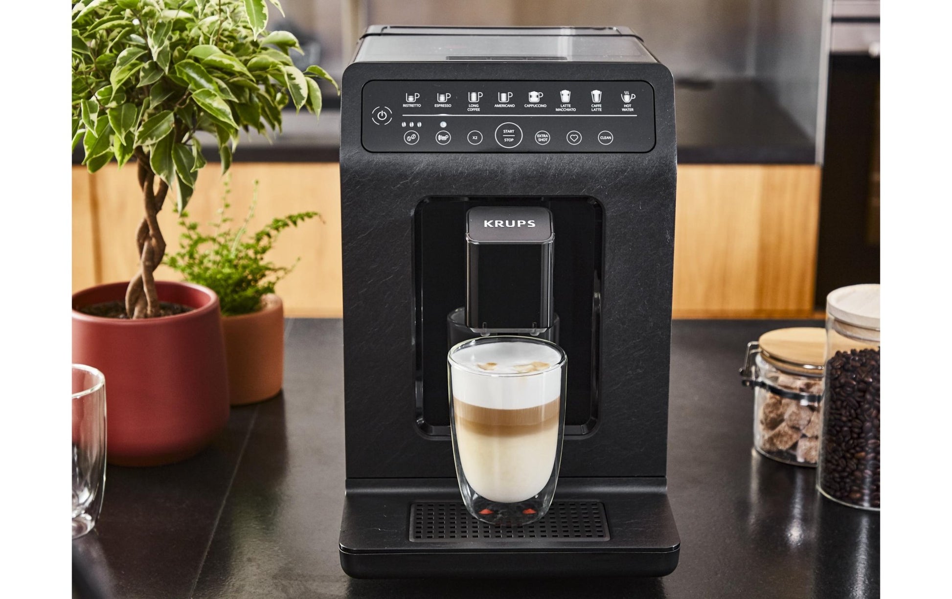 Kaffeevollautomat Evidence Eco - Design EA897BCH Schwarz - MEGART