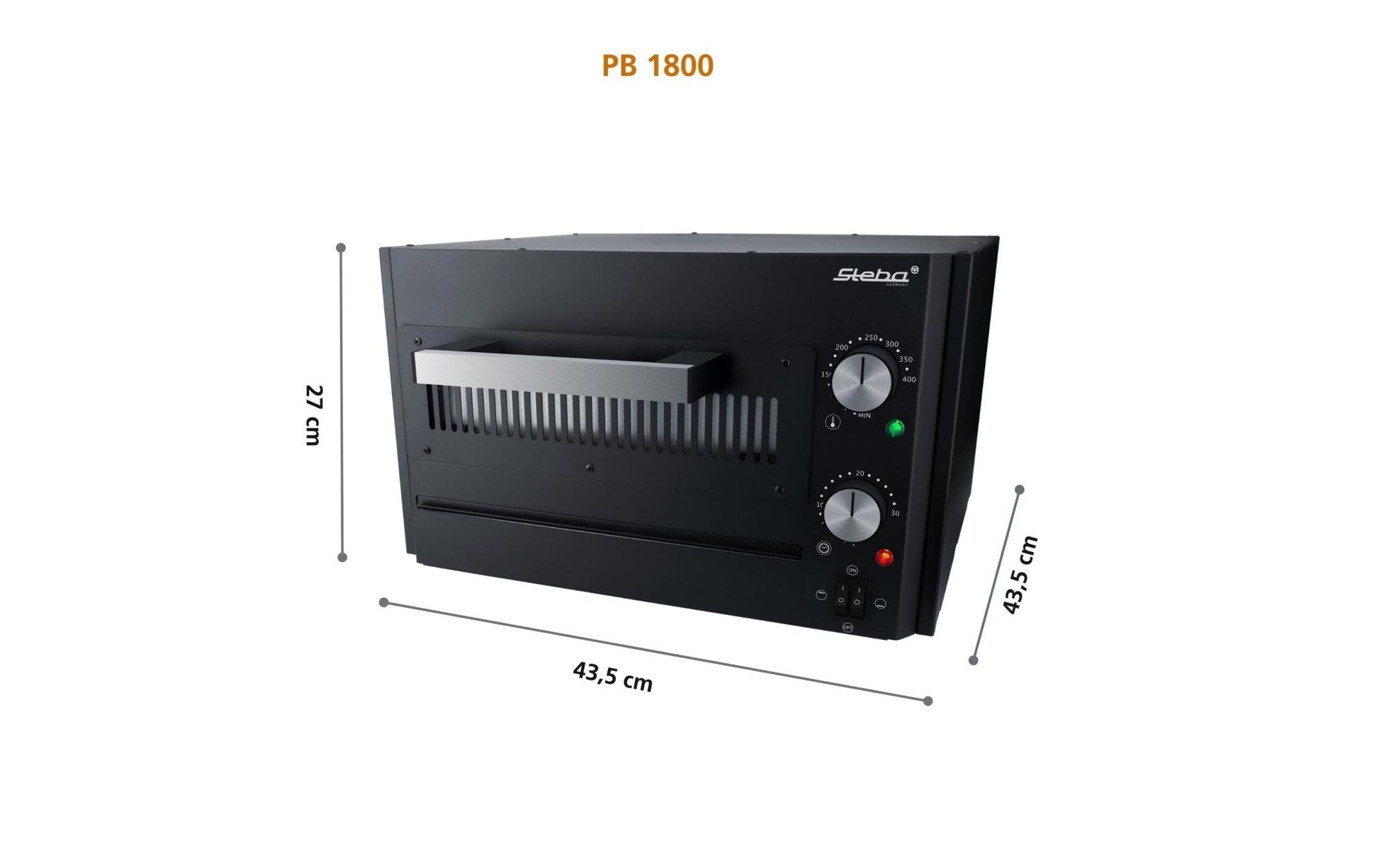 Pizzaofen PB 1800 Ø 30 cm - MEGART