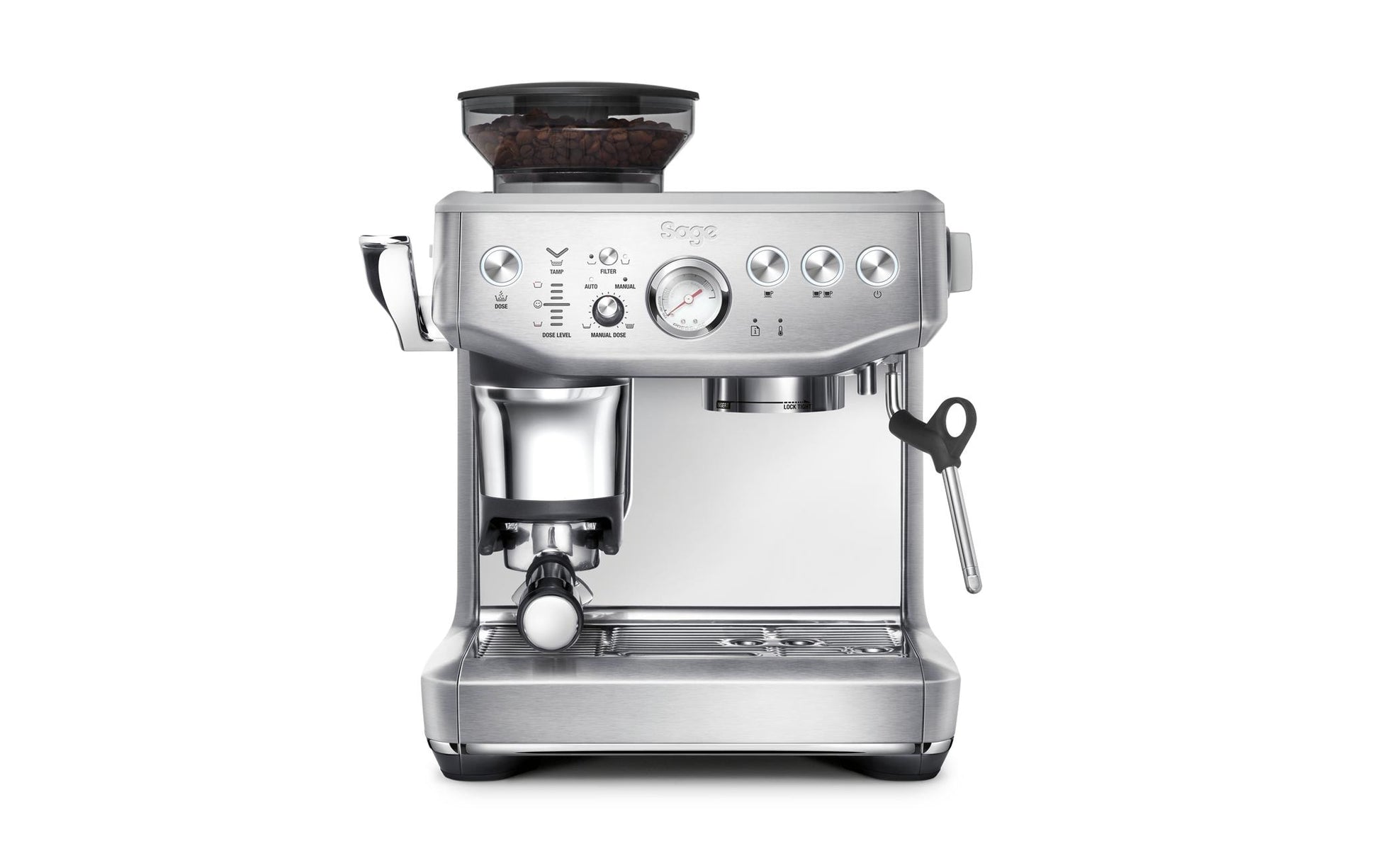 Siebträgermaschine Barista Express Impress Edelstahl - MEGART