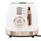 Wasserkocher, Standmixer und Toaster Set Monroe Rosegold