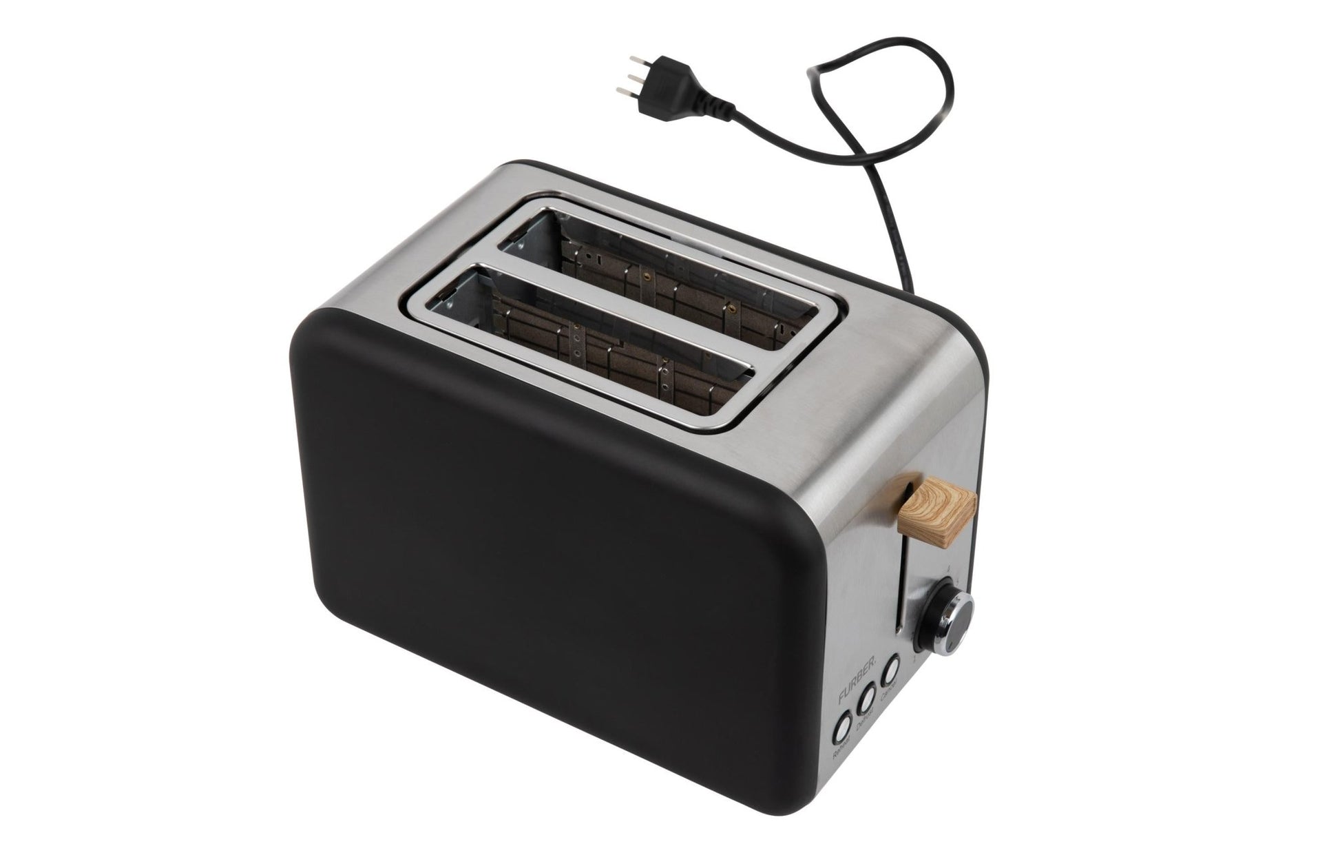 Toaster Chaplin Schwarz matt - MEGART