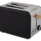 Toaster Chaplin Schwarz matt - MEGART