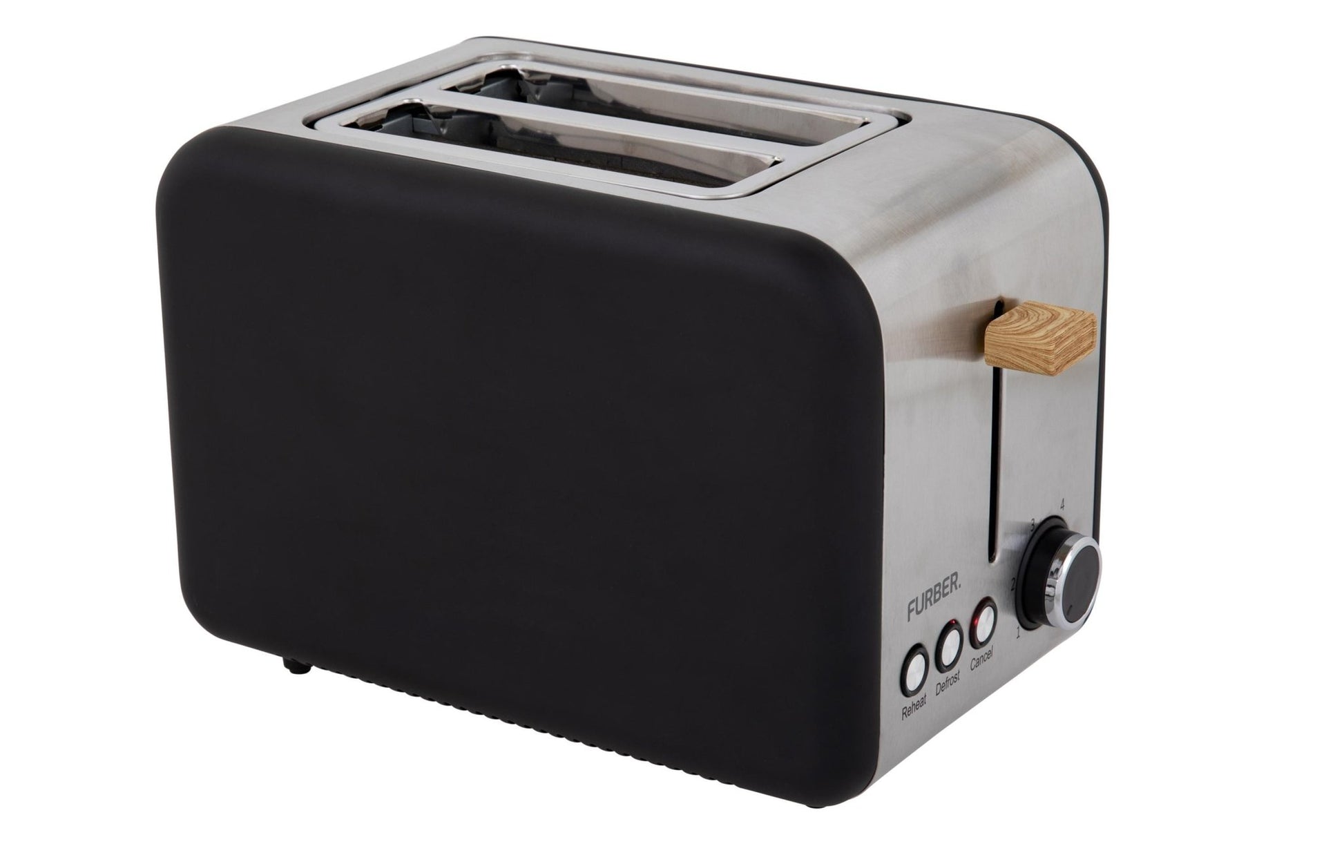 Toaster Chaplin Schwarz matt - MEGART