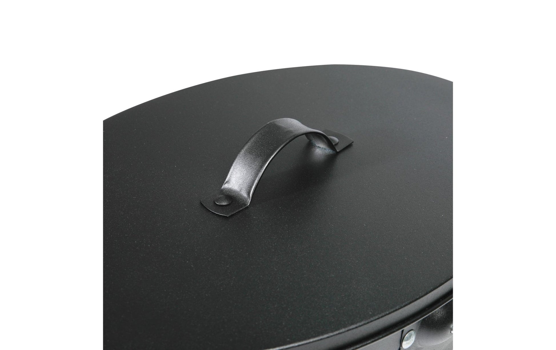 Kamino Ascheeimer mit Deckel, 15 l, Schwarz - MEGART