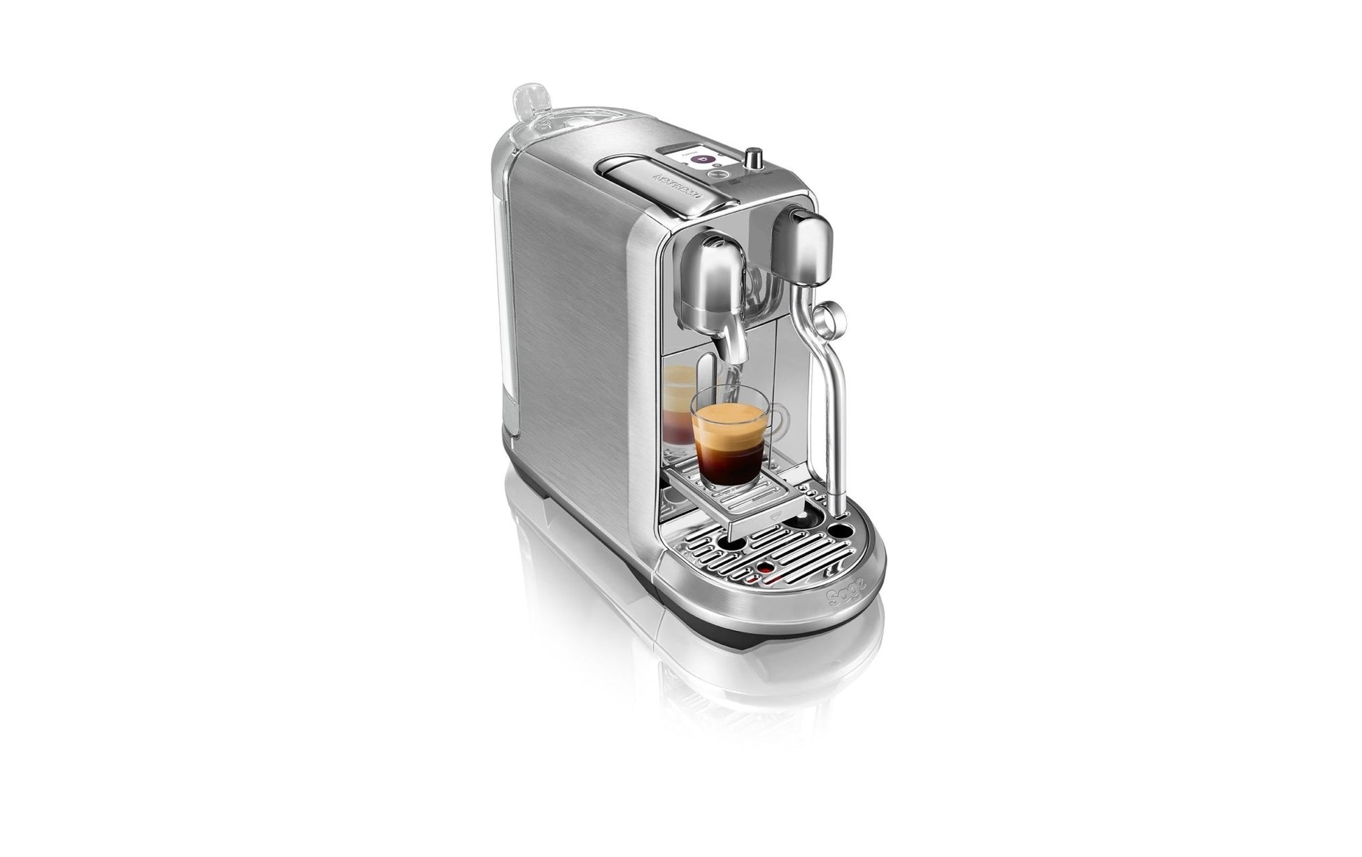 Kaffeemaschine Nespresso Creatista Plus SNE800BSS Silber - MEGART