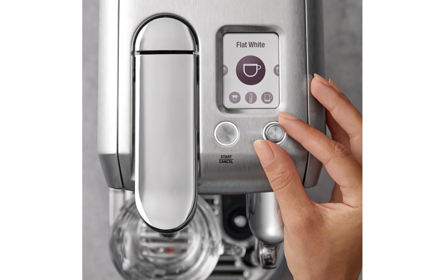 Kaffeemaschine Nespresso Creatista Plus SNE800BSS Silber - MEGART