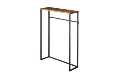 Konsolentisch Tower 80.5 x 60 cm, Braun/Schwarz