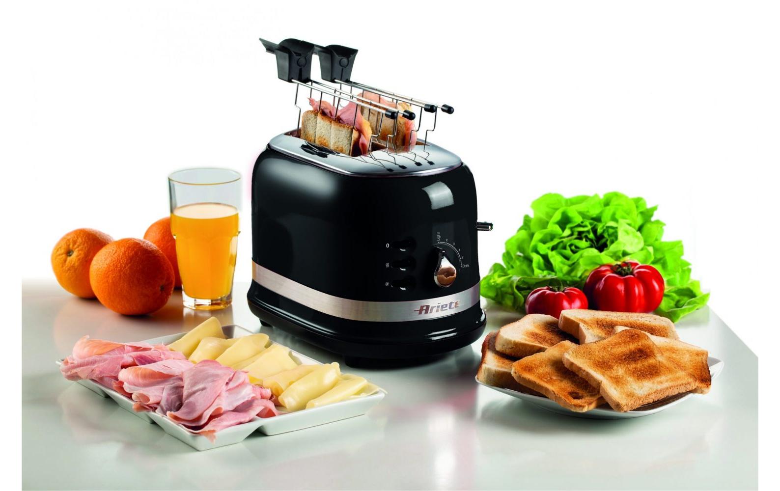 Toaster MODERNA Schwarz - MEGART