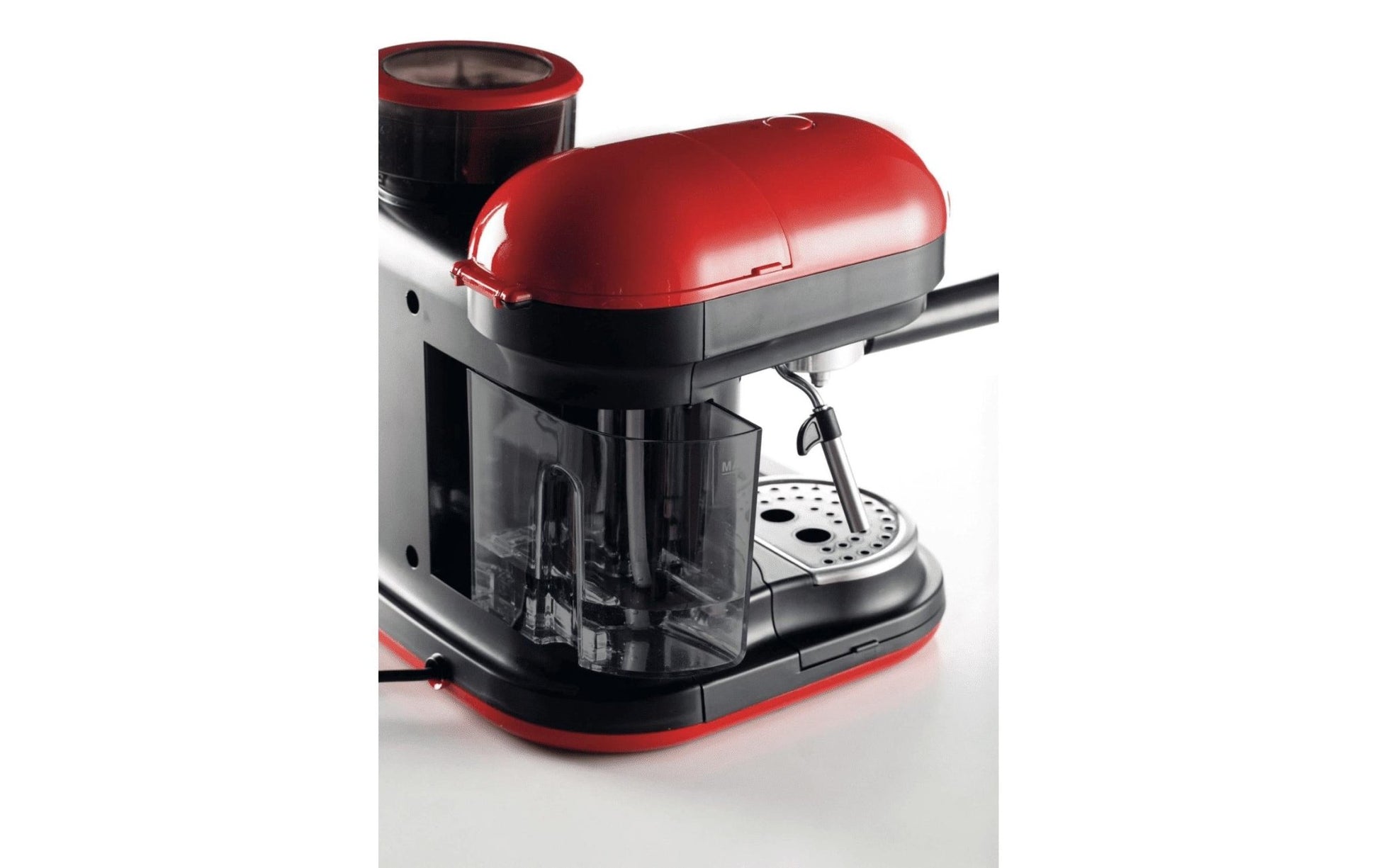 Portionskaffeemaschine MODERNA Rot/Schwarz - MEGART