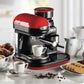 Portionskaffeemaschine MODERNA Rot/Schwarz - MEGART