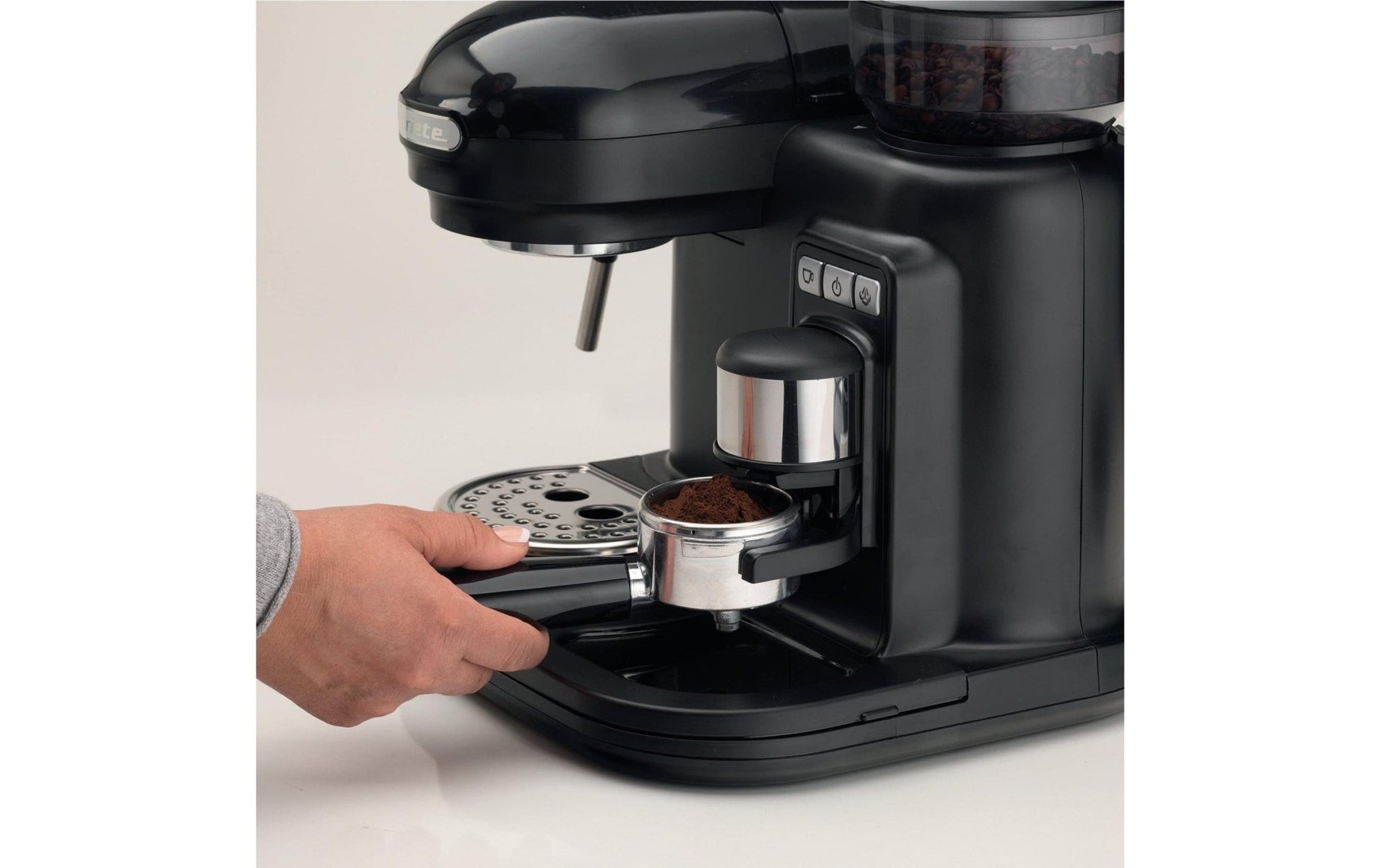 Portionskaffeemaschine MODERNA Schwarz - MEGART