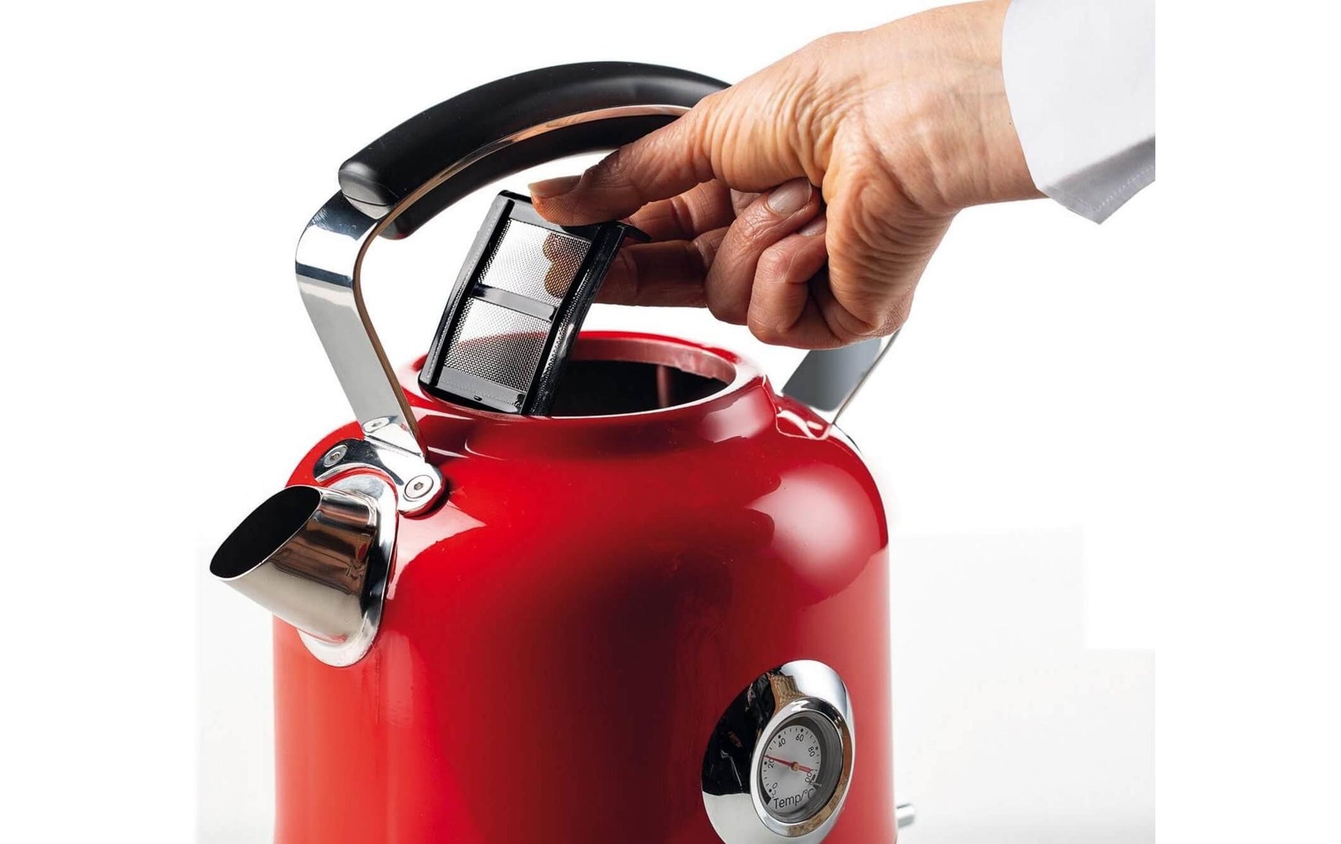 Wasserkocher Moderna 1.5 l, Rot - MEGART