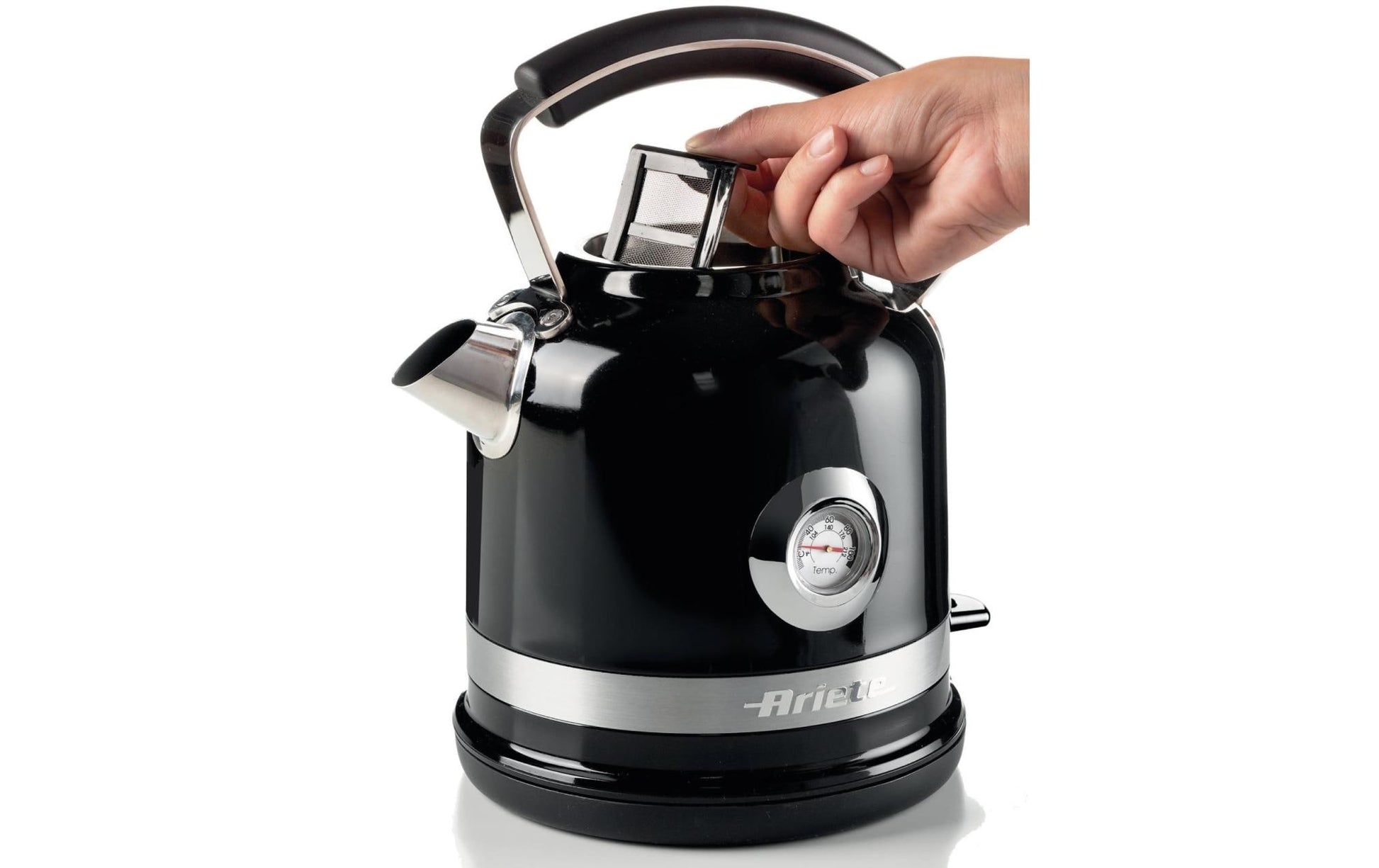 Wasserkocher Moderna 1.5 l, Schwarz - MEGART