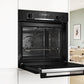 Serie 6, Einbaubackofen, 60 x 60 cm, Schwarz HRG578CB7 - MEGART