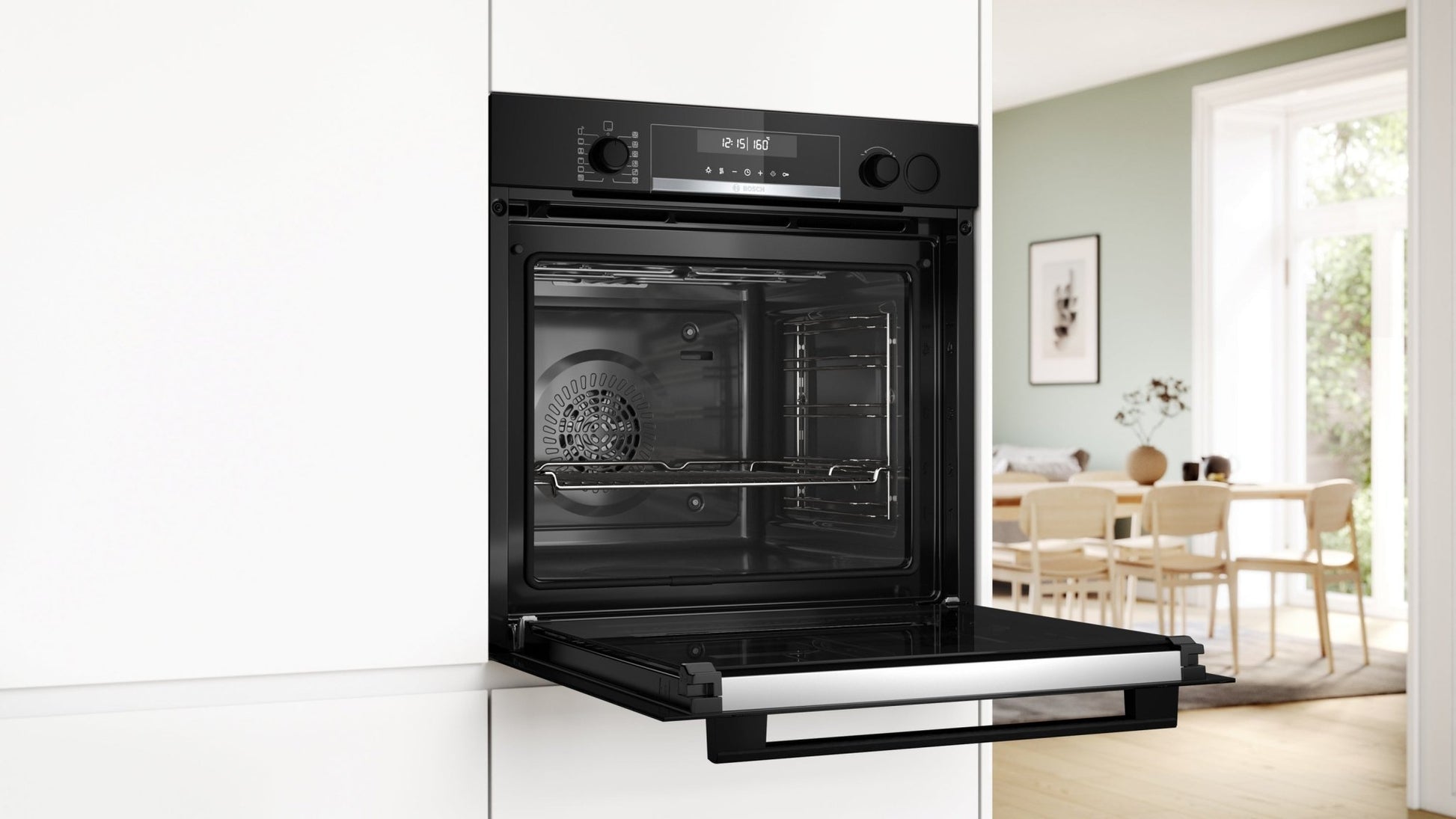 Serie 6, Einbaubackofen, 60 x 60 cm, Schwarz HRG578CB7 - MEGART