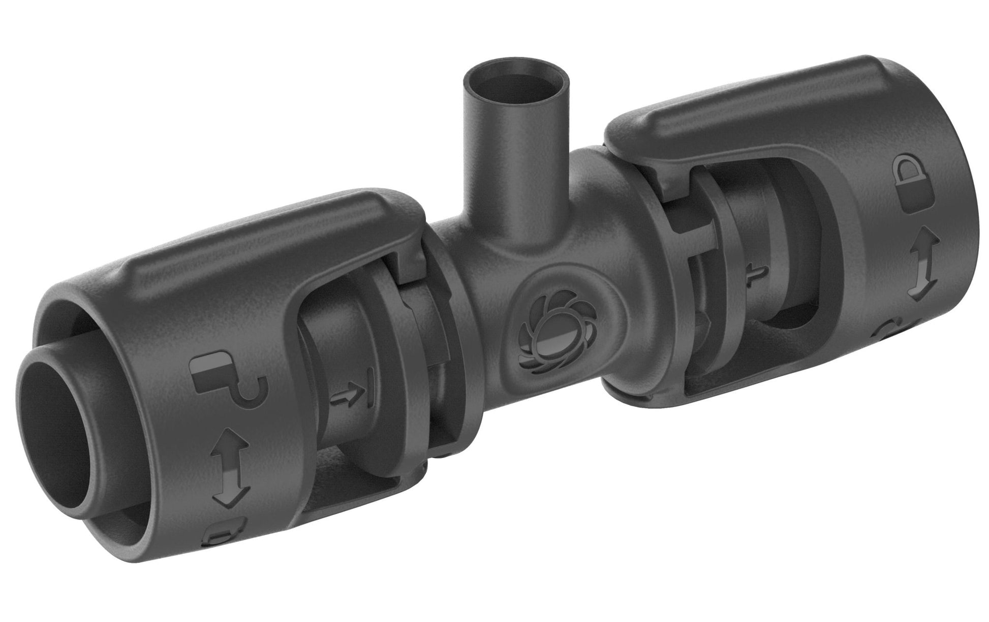 T - Stück für Sprühdüsen Micro - Drip - System 13 mm(1/2) 5 Stück - MEGART