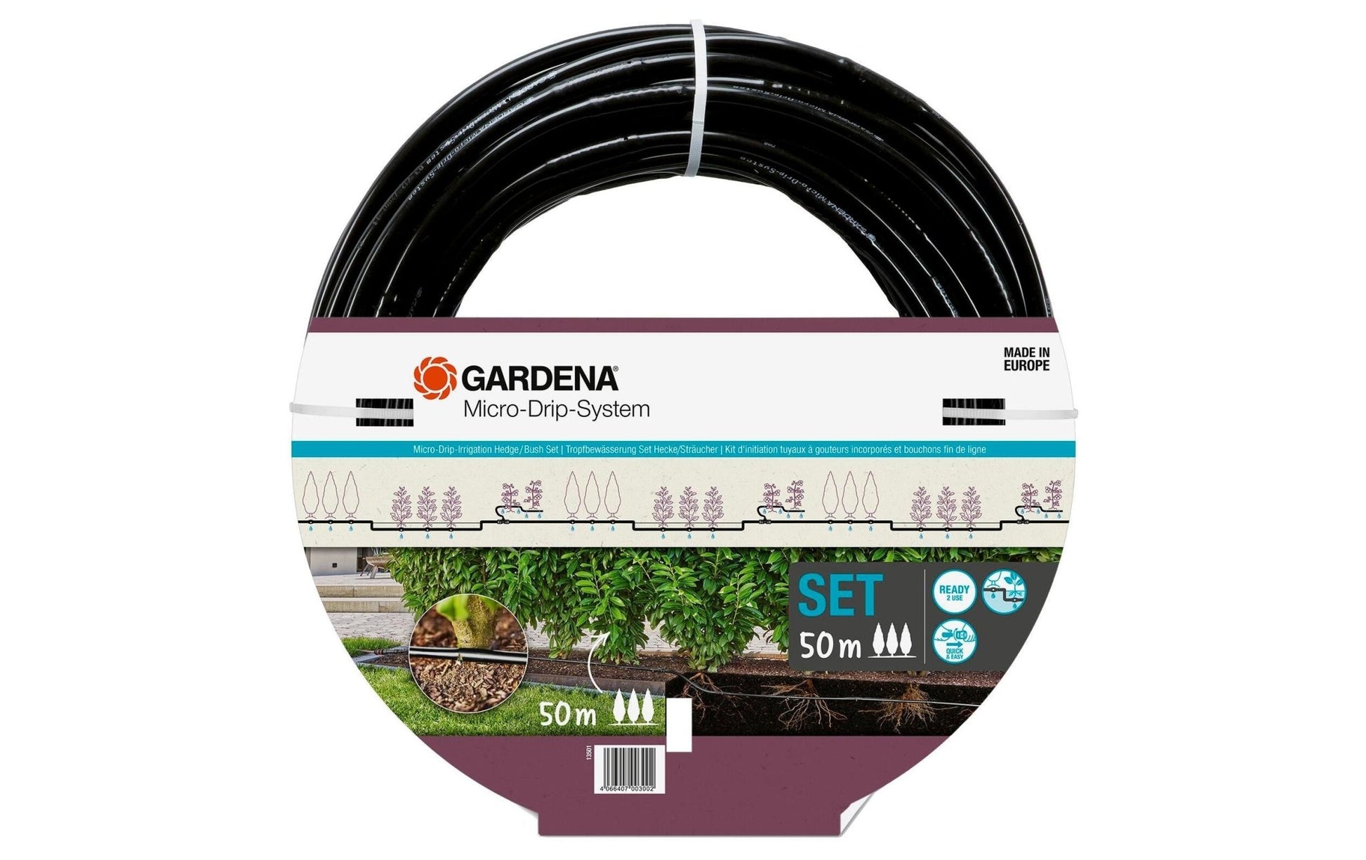 Tropfbewässerung Set 50 m Micro - Drip - System - MEGART