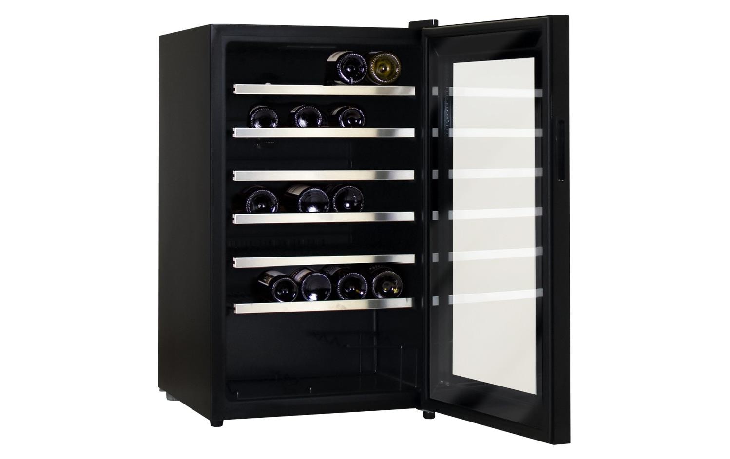 Weinkühlschrank M4801 Schwarz, Rechts - MEGART