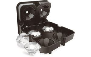 Eiswürfelform Diamant Schwarz - MEGART