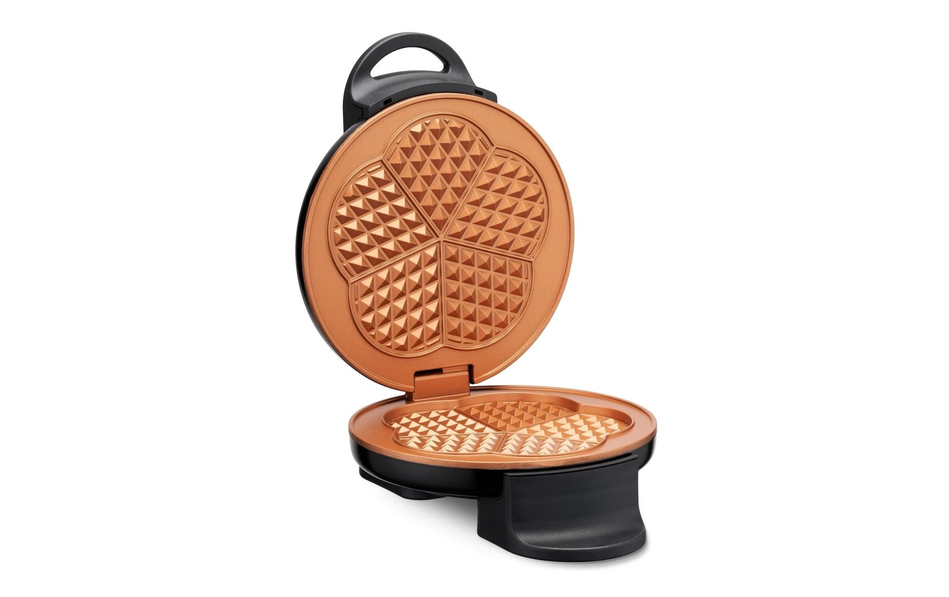 Waffeleisen Retro Waffles Bronze/Schwarz - MEGART