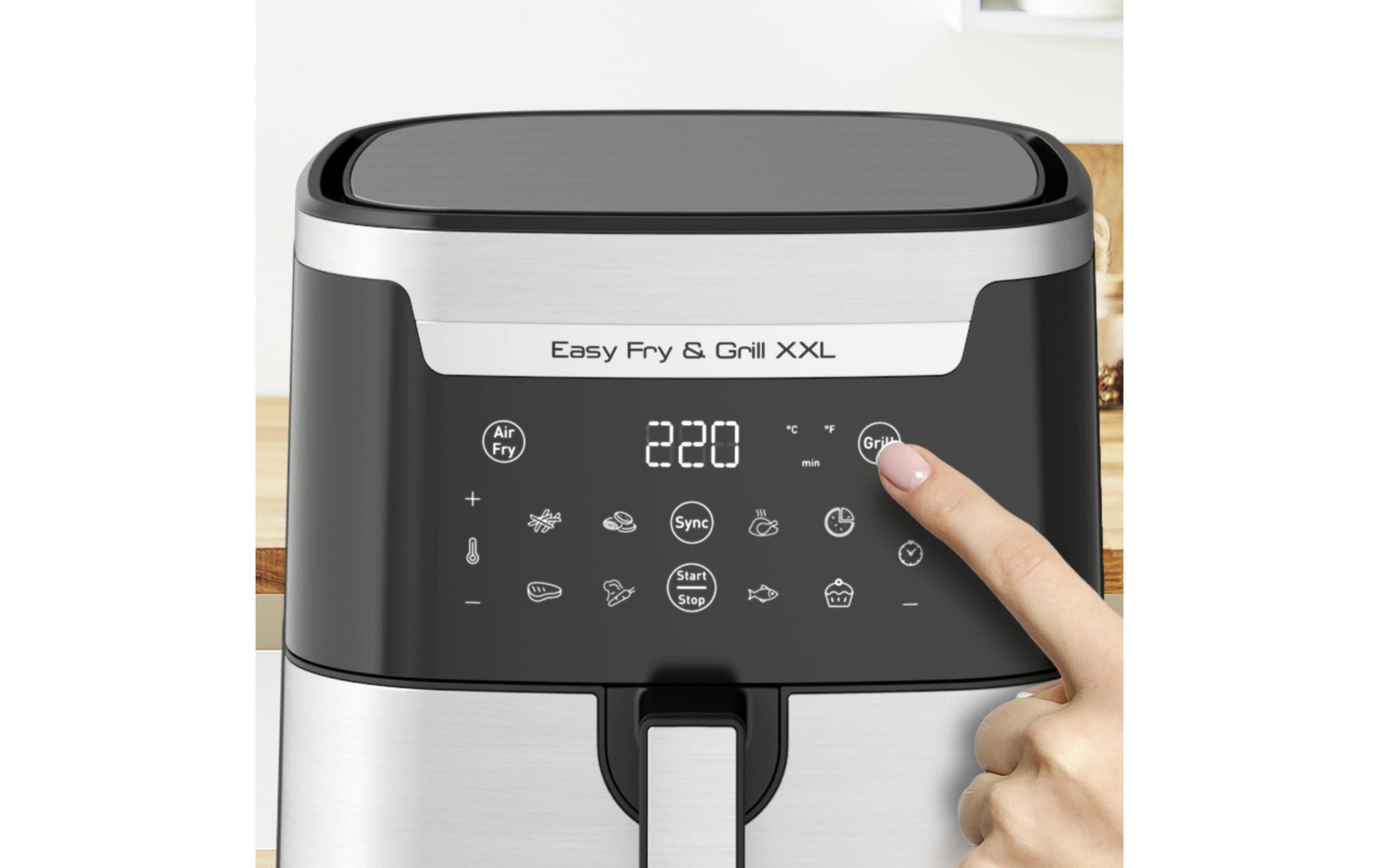 Heissluft - Fritteuse Easy Fry & Grill XXL 1.5 kg - MEGART