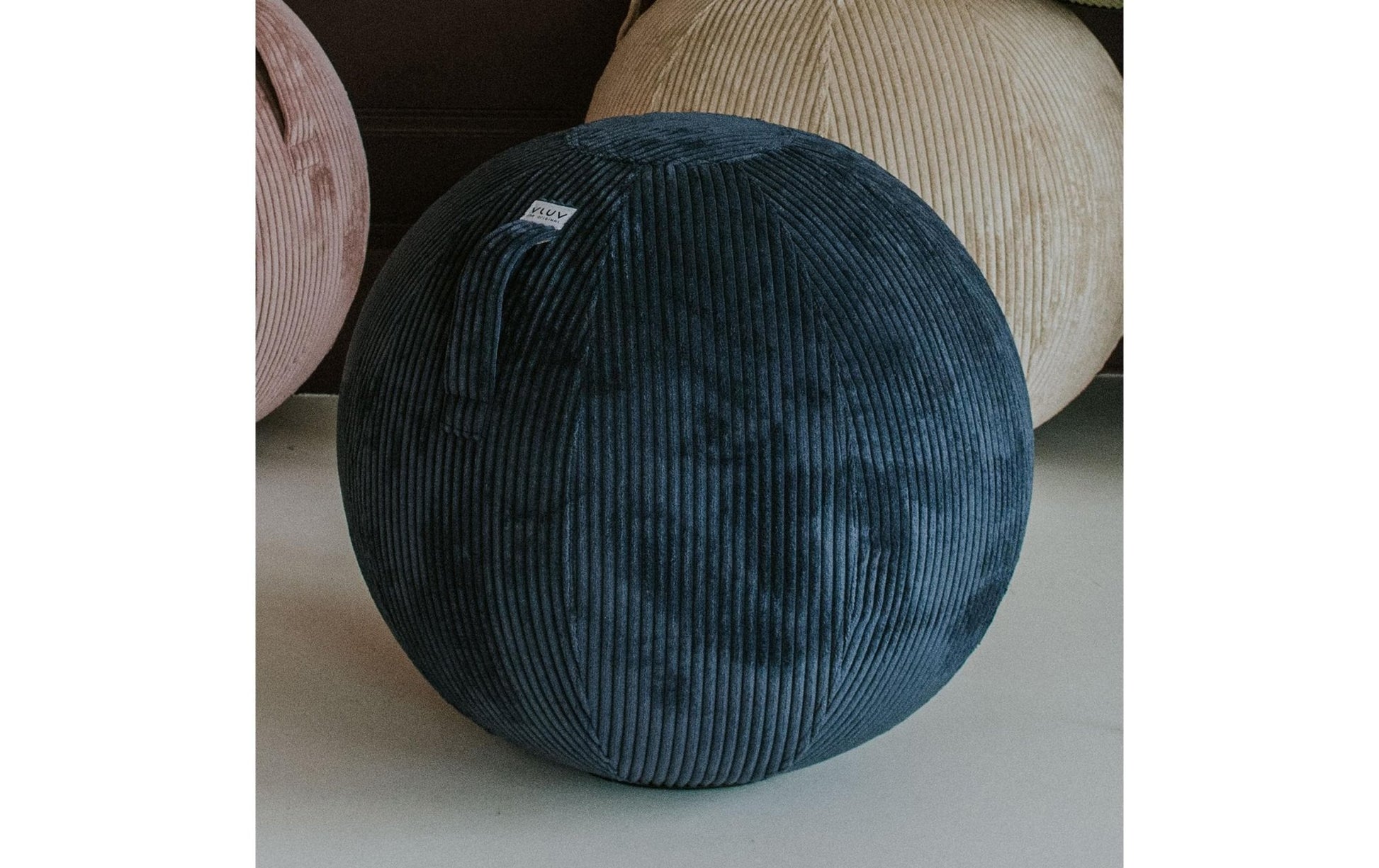 Sitzball Vlip Ø 60 - 65 cm, Navy - MEGART