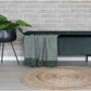 Sitztruhe Watford 36.5 x 95 x 46 cm, Dunkelgrün - MEGART