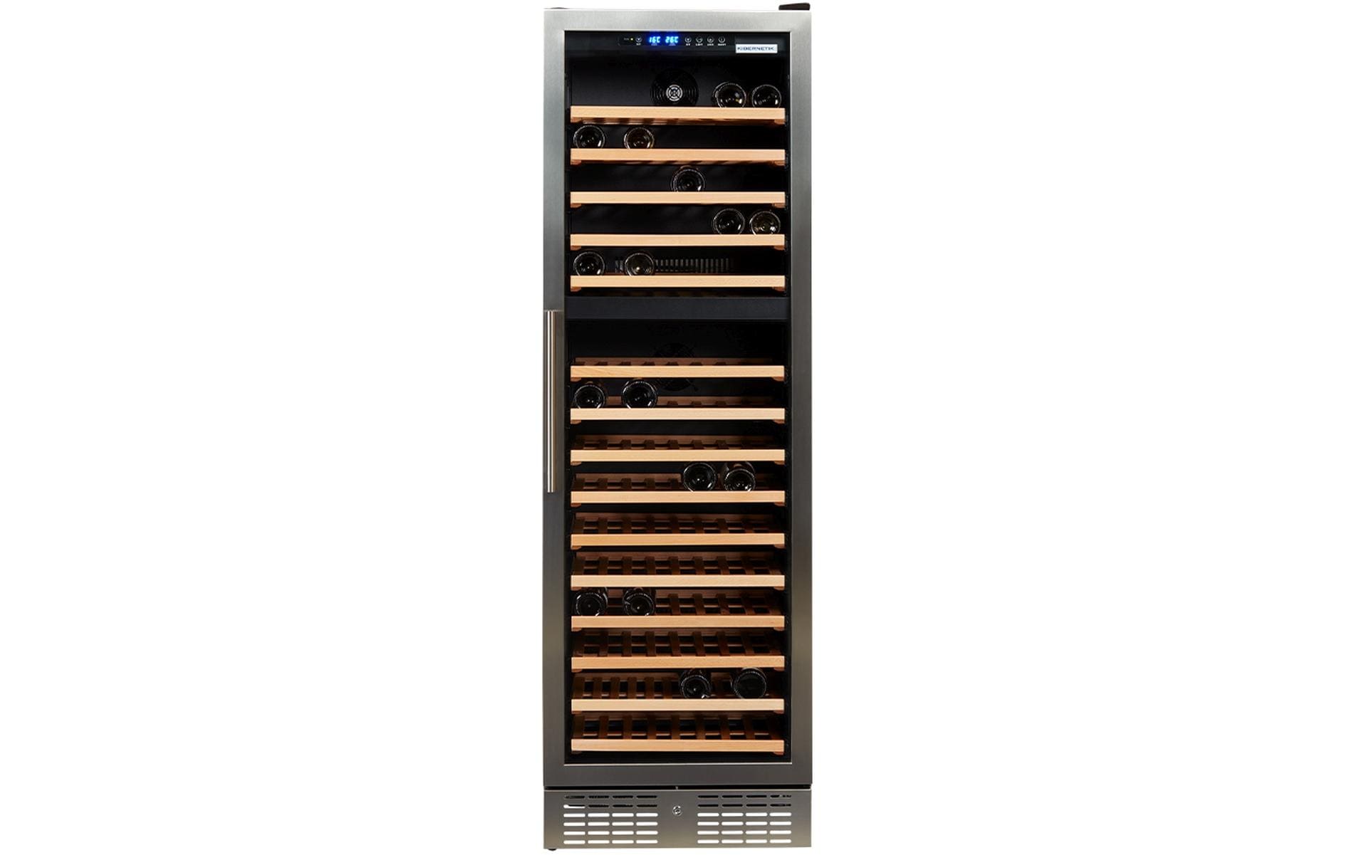 Weinklimaschrank WKH168F01 Schwarz, Rechts - MEGART