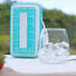 Eiswürfelform Pop 21 x 11.5 x 5.5 cm, Blau - MEGART