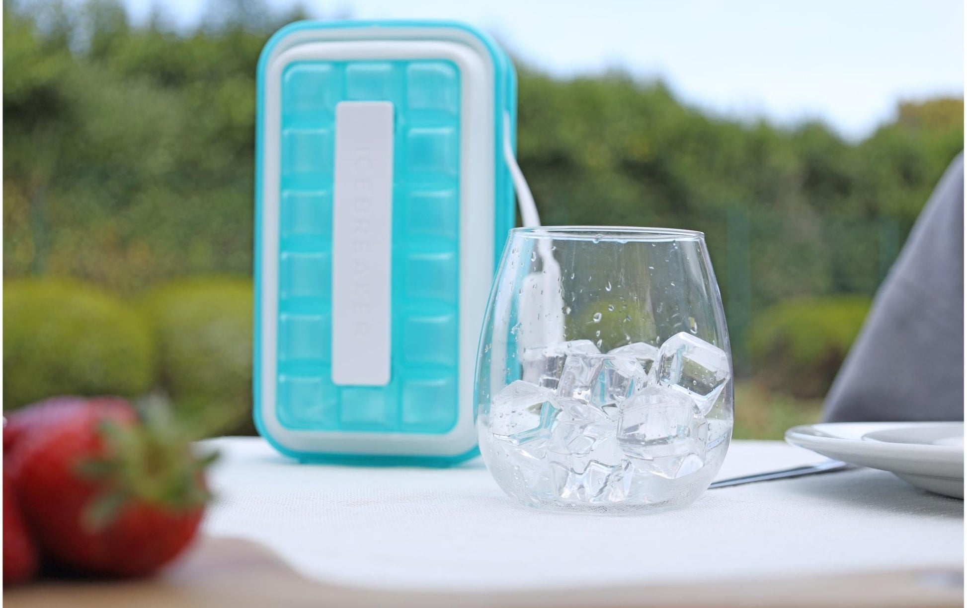 Eiswürfelform Pop 21 x 11.5 x 5.5 cm, Blau - MEGART