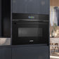 iQ700, Einbau - Kompaktbackofen mit Mikrowellenfunktion, 60 x 45 cm, Schwarz CM724G1B1 - MEGART