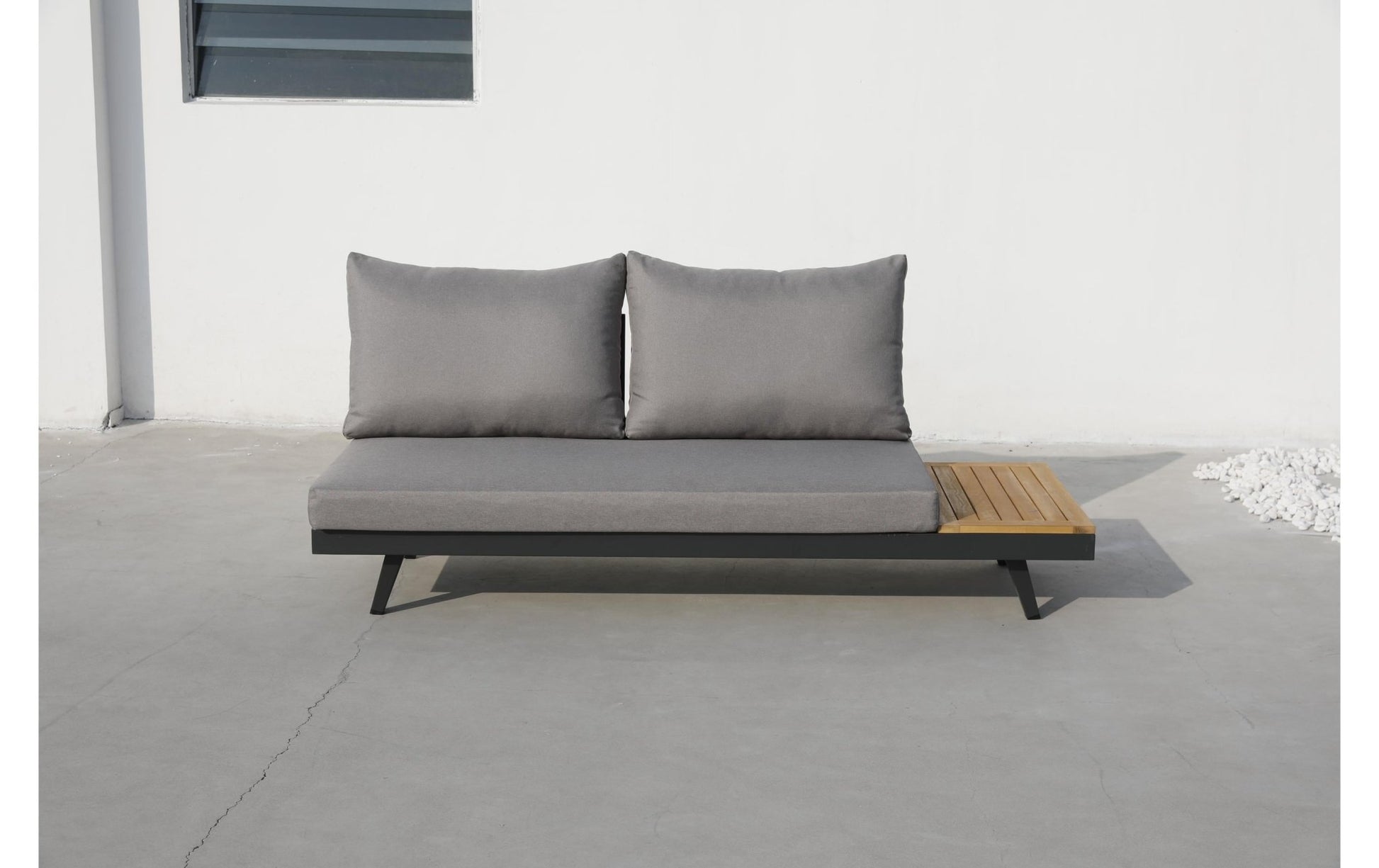 Loungeset Naxos, 3 - teilig, Teakfarbe - MEGART
