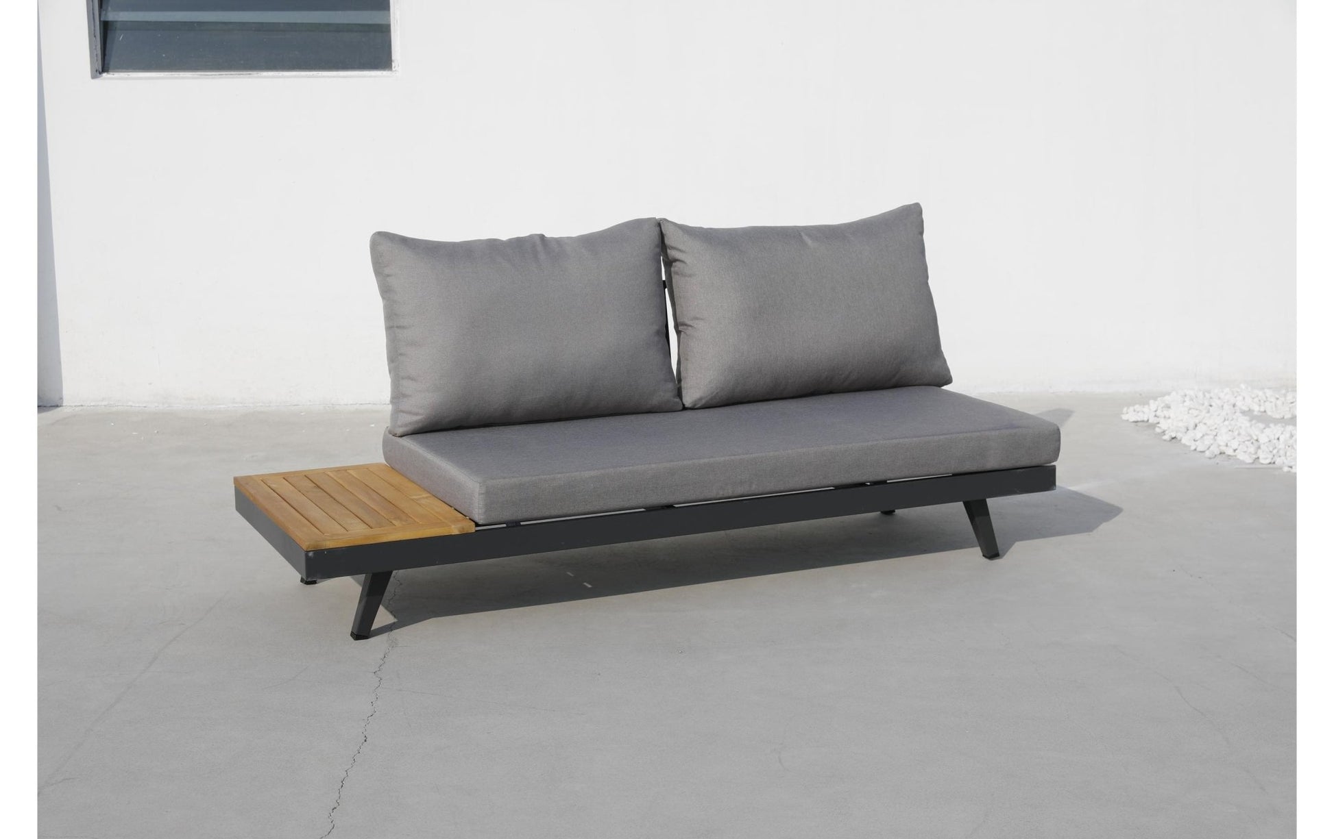 Loungeset Naxos, 3 - teilig, Teakfarbe - MEGART