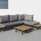 Loungeset Naxos, 3 - teilig, Teakfarbe - MEGART