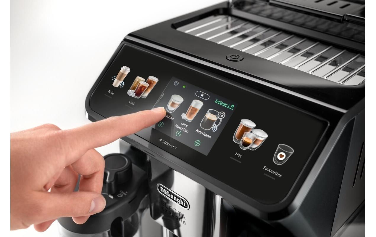 Kaffeevollautomat Eletta Explore ECAM450.65.G Schwarz - MEGART