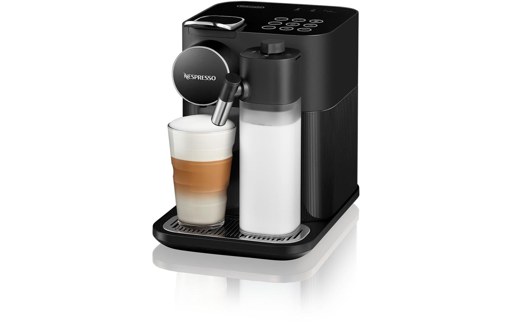 Kaffeemaschine Nespresso Gran Lattissima EN640.B Schwarz - MEGART