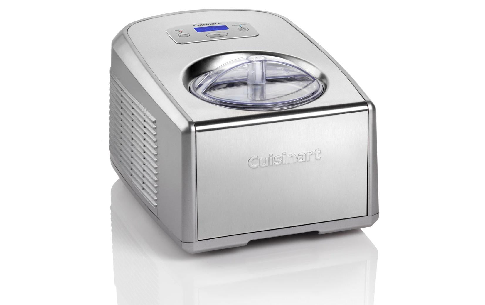 Glacemaschine Ice Cream & Gelato Professional 1.5 l, Silber - MEGART