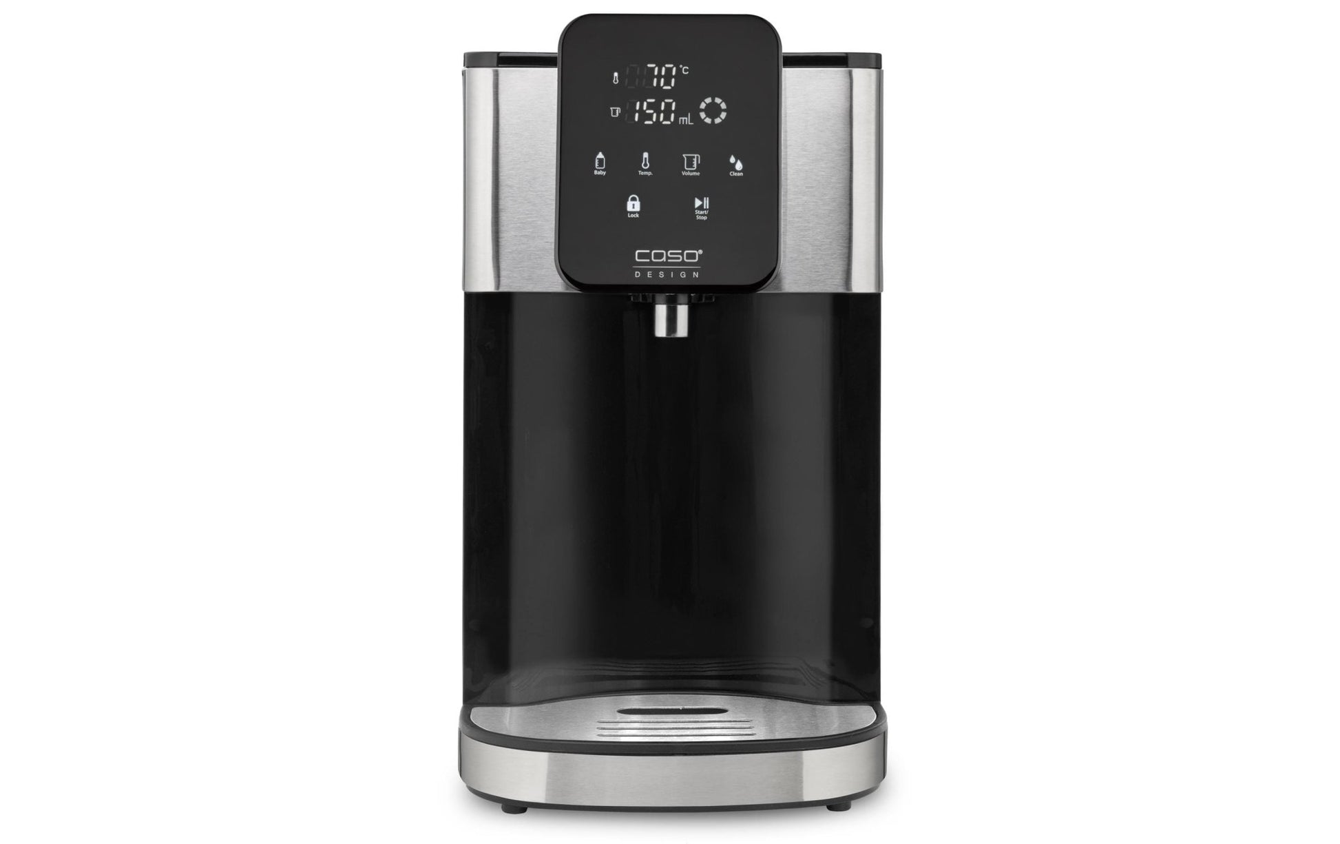Turbo Heisswasserspender HW 1660 4 l, Schwarz/Silber - MEGART