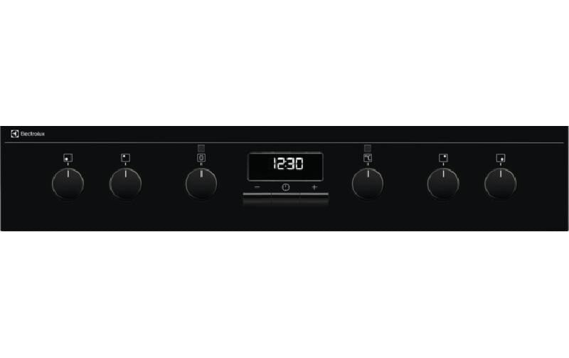 Einbauherd EH6L40XSW Schwarz - MEGART